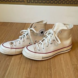 Converse Chuck 70 Vintage Canvas high tops size 8